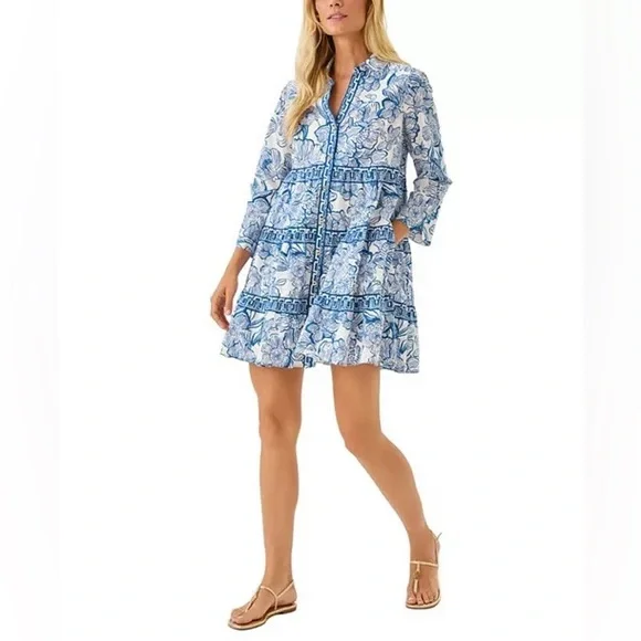 Lilly Pulitzer Angie Dress 6 - Picture 1 of 8